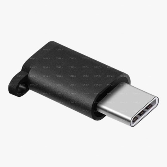 MicroUSB to TYPE-C فلزی MicroUSB to TYPE-C فلزی